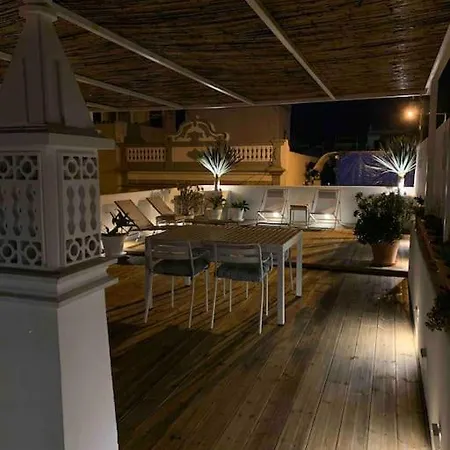 Tatil Evi Casawolhao Liberdade Maison De Pecheur Avec Toit-terrasse Olhão